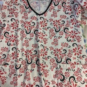 Unknown Boutique scrub smock
